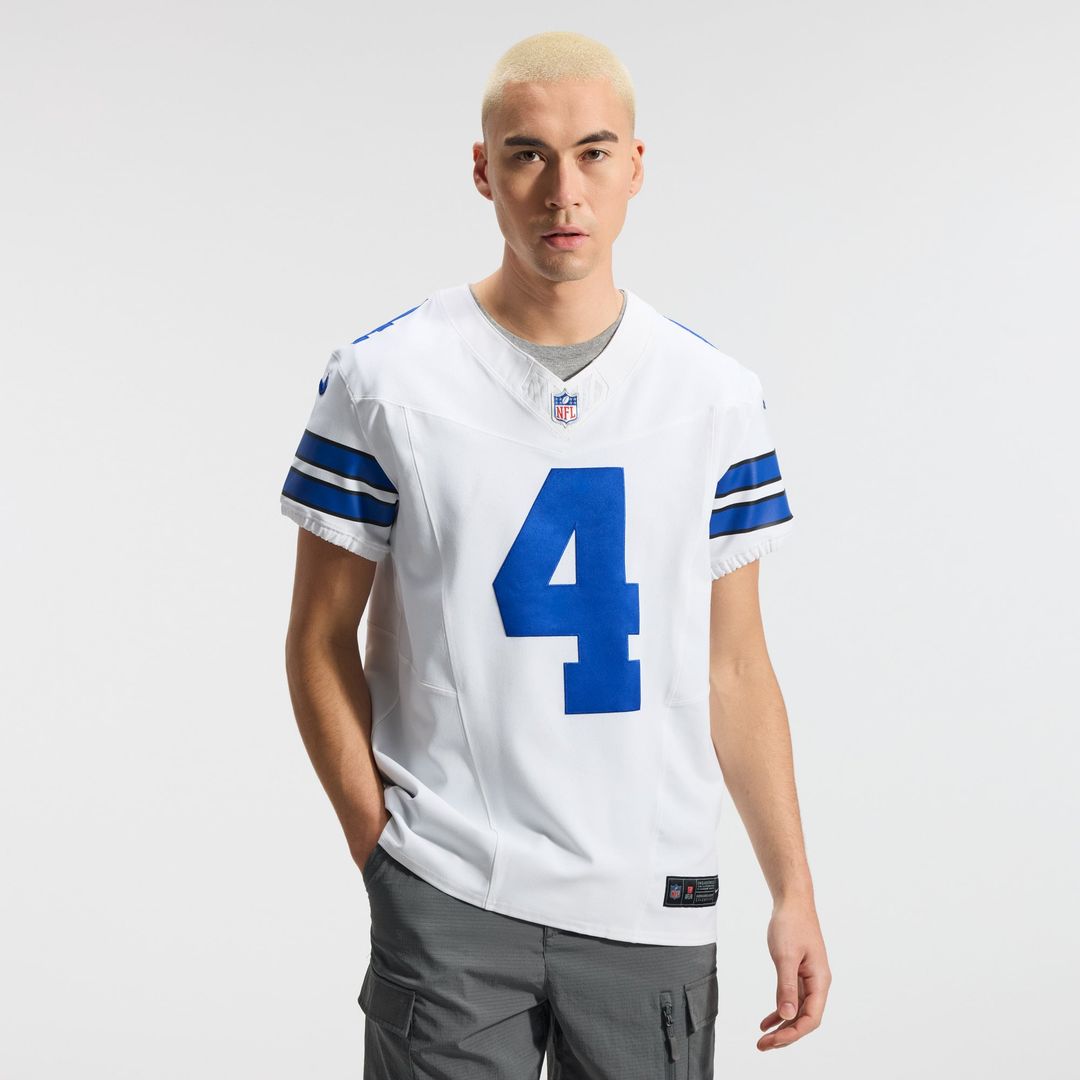 Dallas Cowboys Dak Prescott Nike White Vapor F.U.S.E. Elite Jersey - product image 3