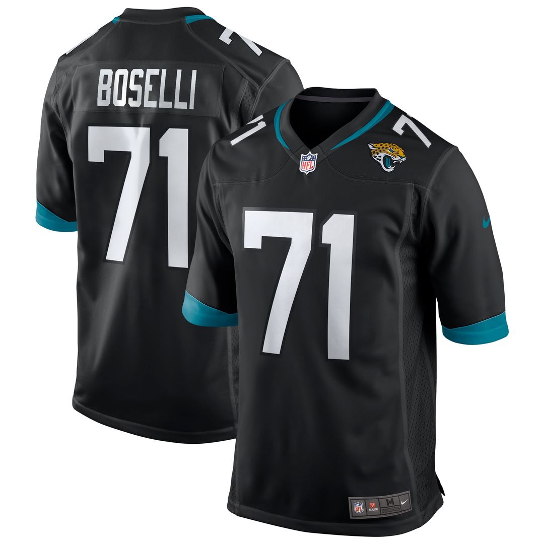 Jacksonville Jaguars Tony Boselli Nike Black Retired Player Alternate Game Jersey - product image 1