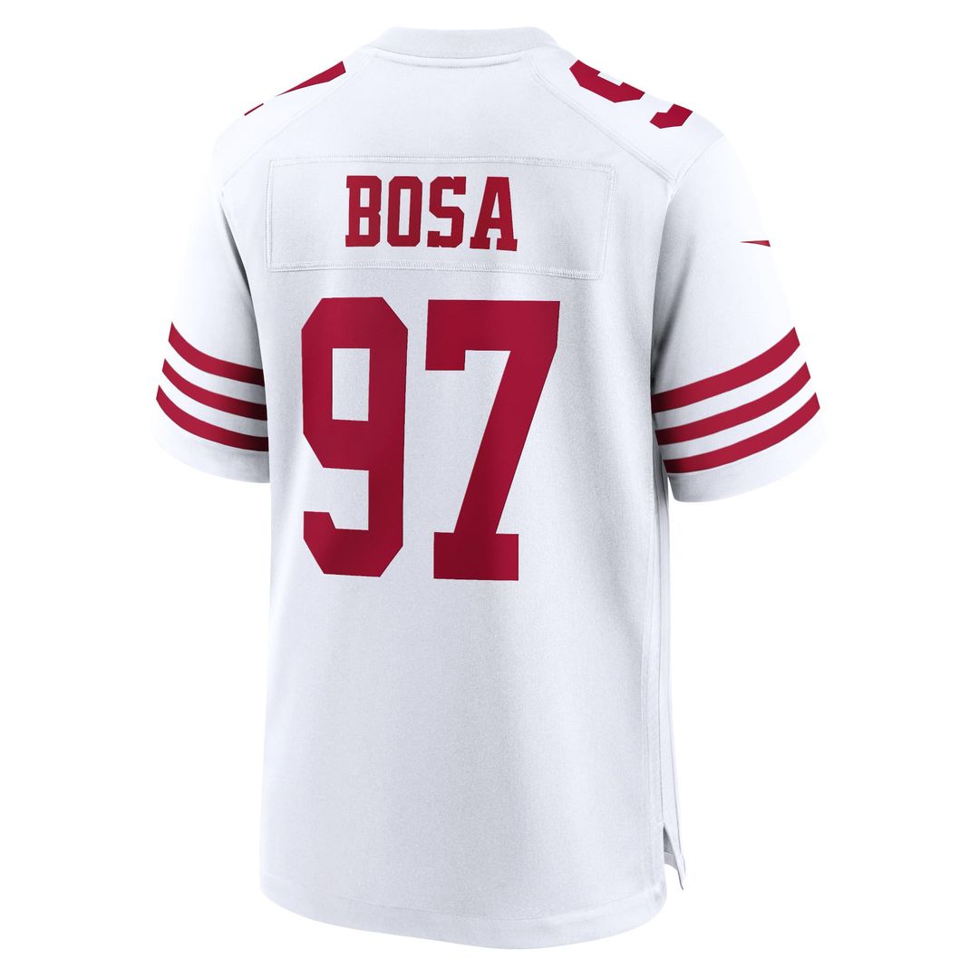 San Francisco 49ers Nick Bosa Nike White Player Game Jersey - product image 6