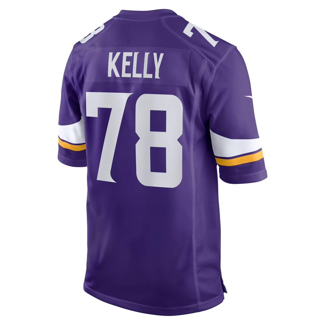 Minnesota Vikings Ryan Kelly Nike Purple Team Game Jersey - product image 3
