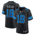 Detroit Lions Isaac TeSlaa Nike Black Alternate Game Player Jersey - product image 7