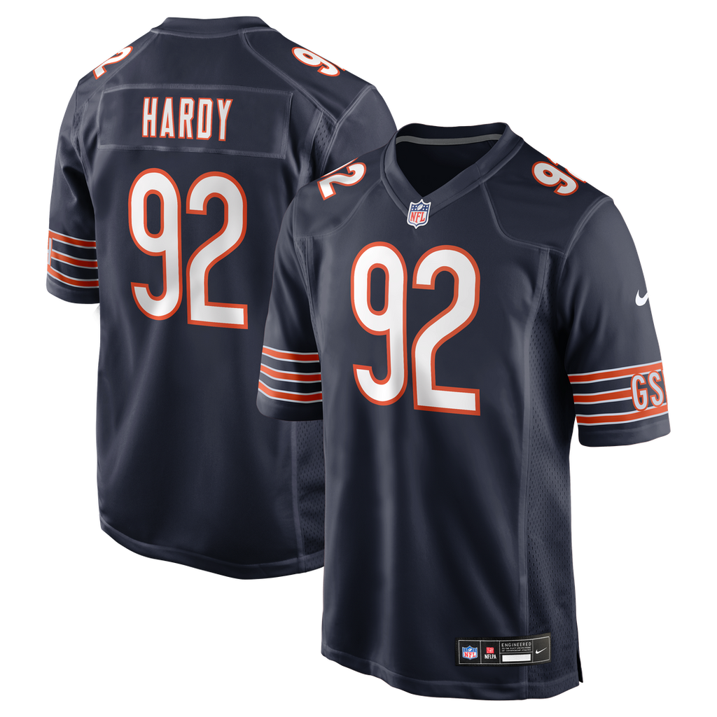 Chicago Bears Daniel Hardy Nike Navy Team Game Jersey - product image 1