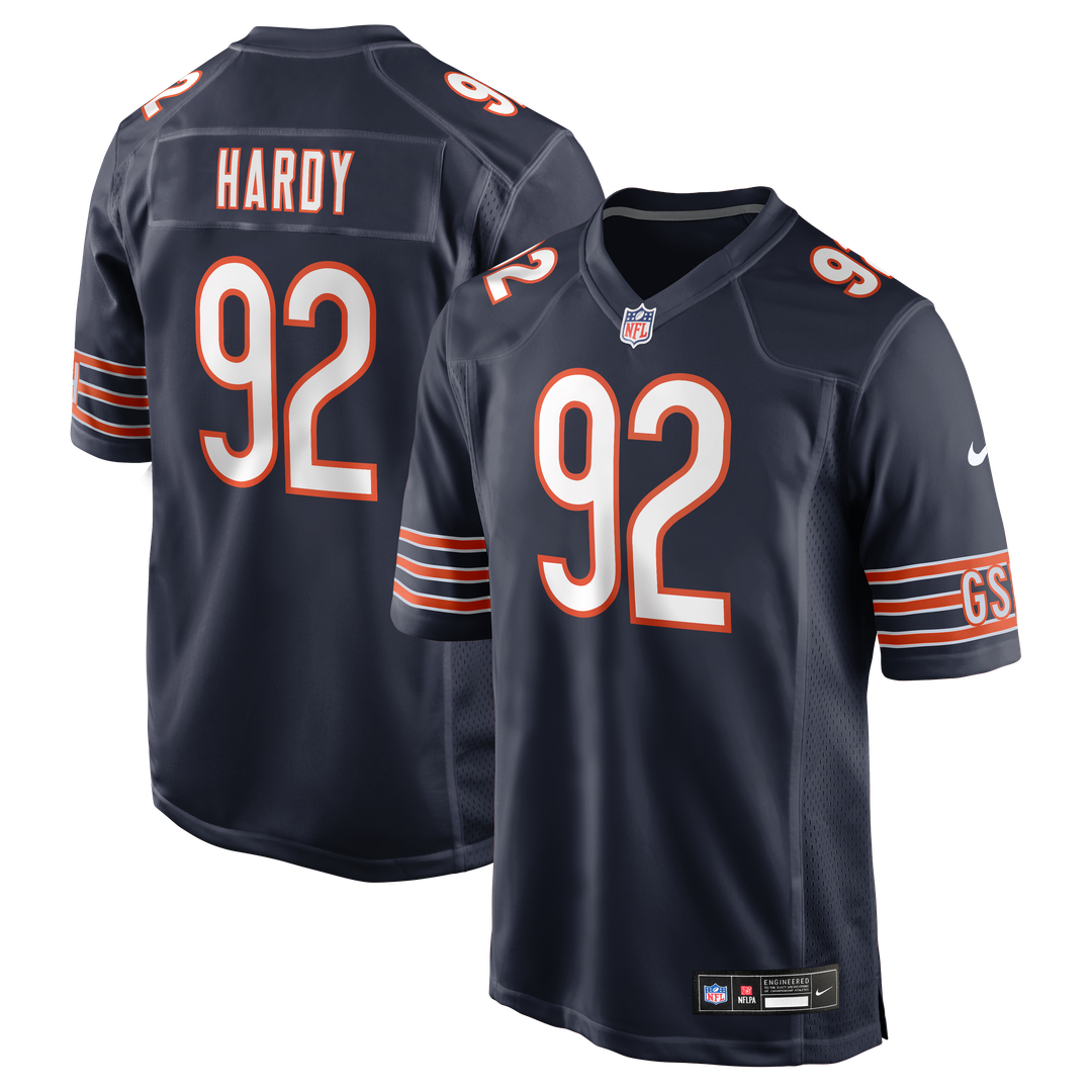 Chicago Bears Daniel Hardy Nike Navy Team Game Jersey - product image 1