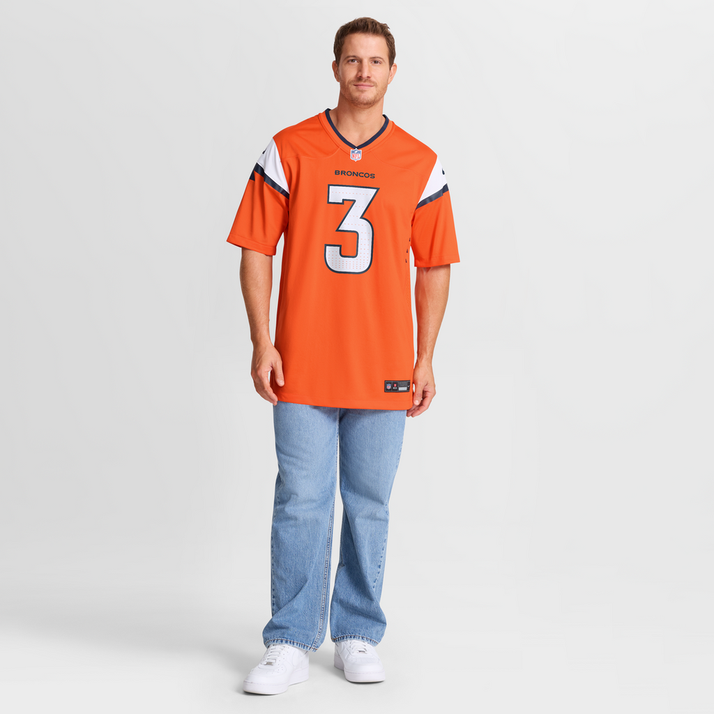 Denver Broncos Wil Lutz Nike Orange Team Game Jersey - product image 7