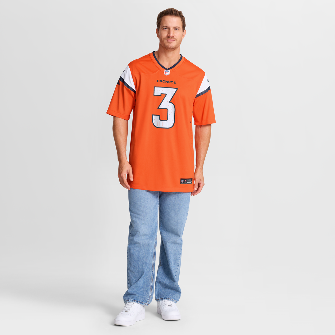 Denver Broncos Wil Lutz Nike Orange Team Game Jersey - product image 7