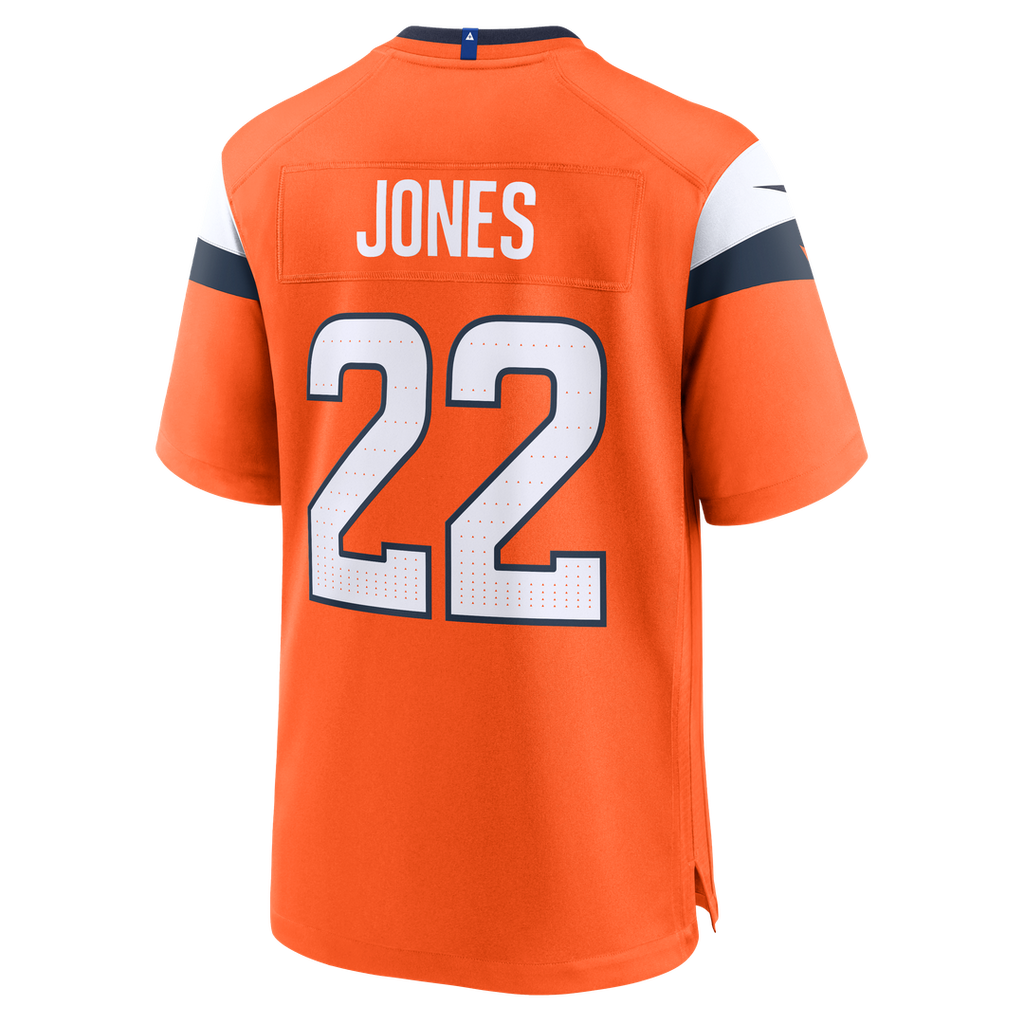 Denver Broncos Brandon Jones Nike Orange Team Game Jersey - product image 3