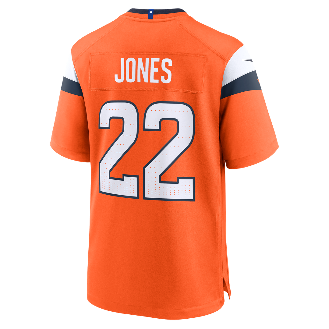 Denver Broncos Brandon Jones Nike Orange Team Game Jersey - product image 3