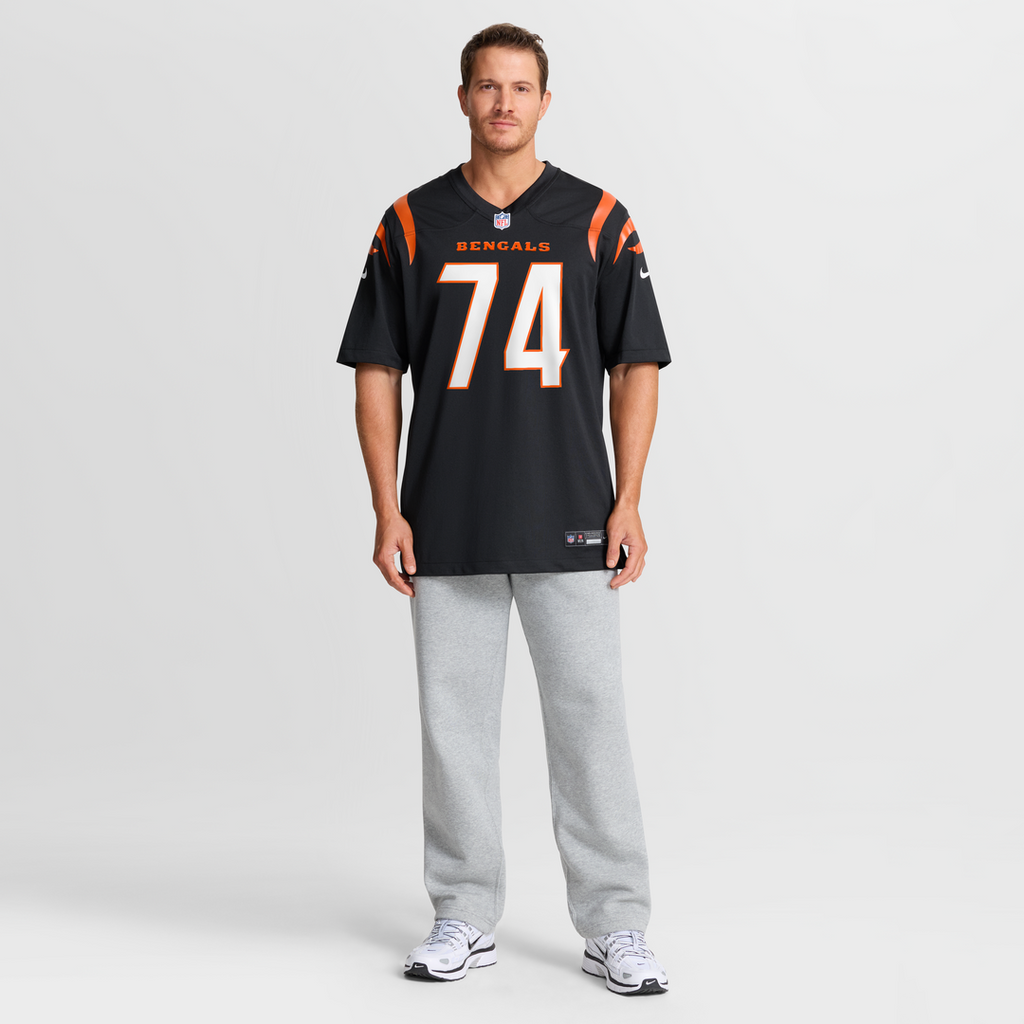 Cincinnati Bengals Jalen Rivers Nike Black Team Game Jersey - product image 7