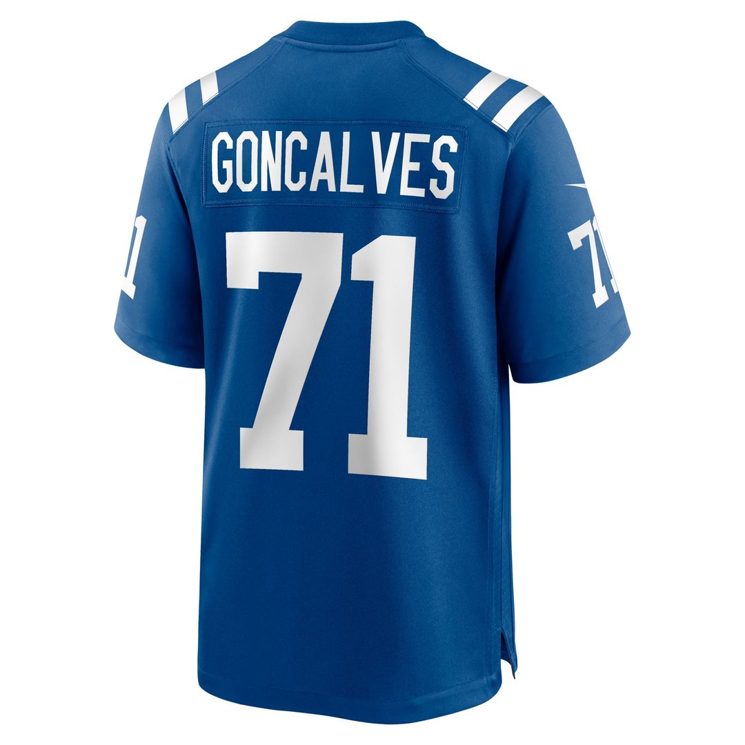 Indianapolis Colts Matt Goncalves Nike Royal Game Jersey - product image 3