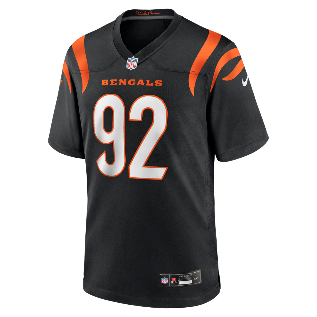 Cincinnati Bengals B.J. Hill Nike Black Game Jersey - product image 2
