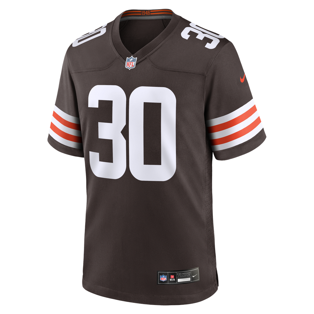 Cleveland Browns Zion Washington Nike Brown Team Game Jersey - product image 4
