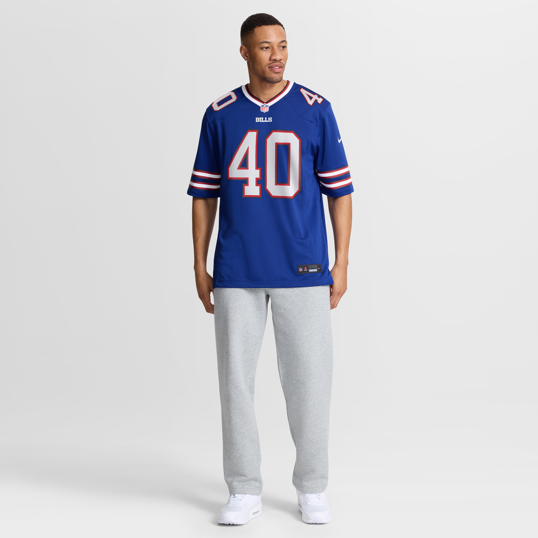 Buffalo Bills Matthew Wright Nike Royal Team Game Jersey - product image 4