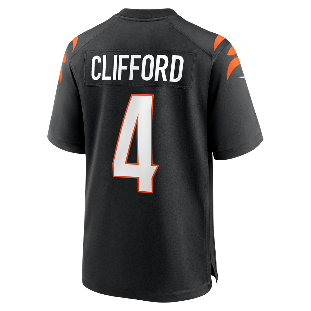 Cincinnati Bengals Sean Clifford Nike Black Team Game Jersey - product image 3
