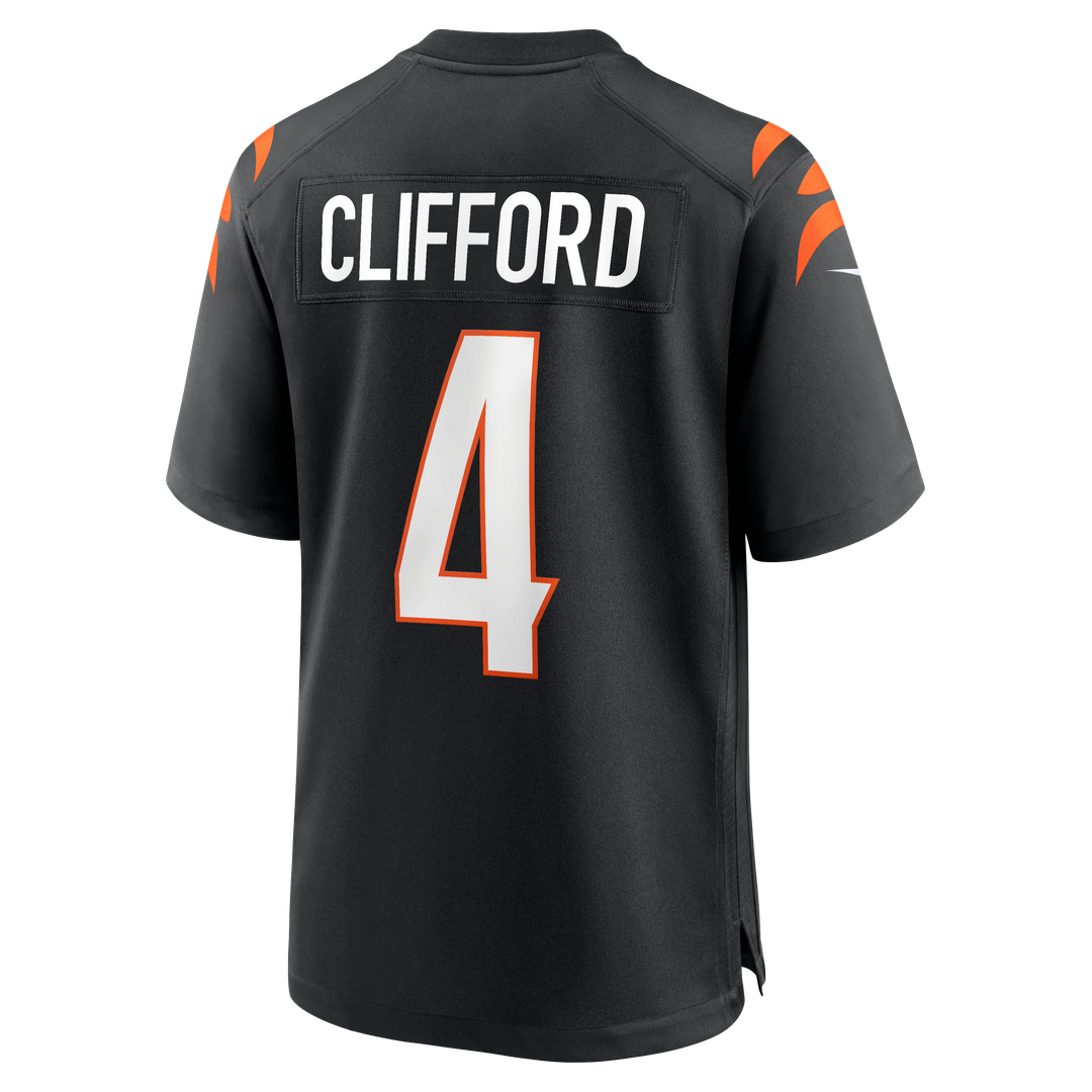 Cincinnati Bengals Sean Clifford Nike Black Team Game Jersey - product image 3