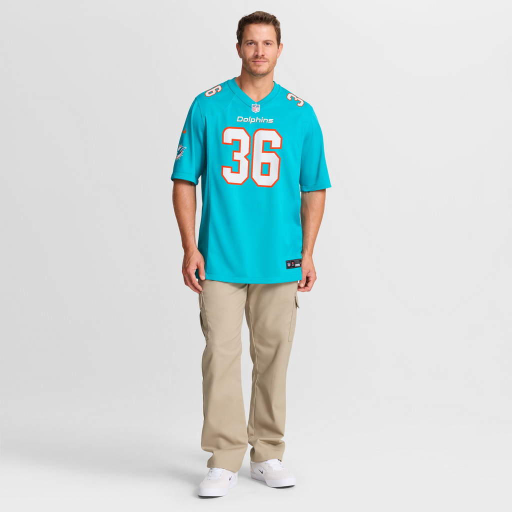 Miami Dolphins Storm Duck Nike Aqua Game Jersey - product image 7