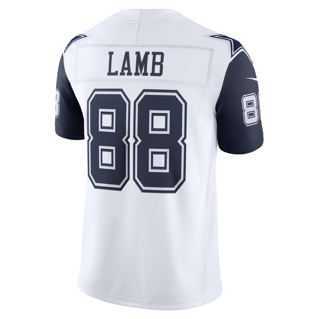 Dallas Cowboys CeeDee Lamb Nike White Alternate Vapor F.U.S.E. Stitched Limited Jersey - product image 3
