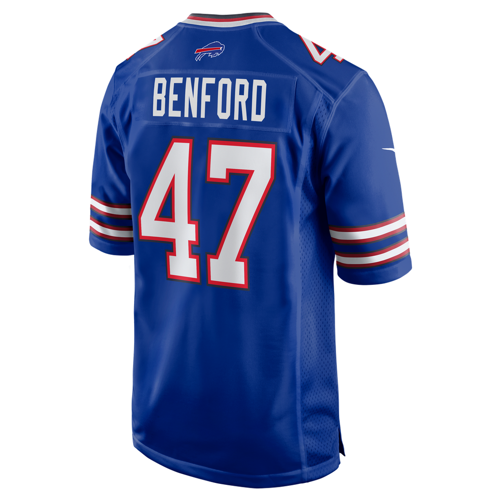 Buffalo Bills Christian Benford Nike Royal Game Jersey - product image 3