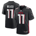 Atlanta Falcons Jalon Walker Nike Black Team Game Jersey - product image 1