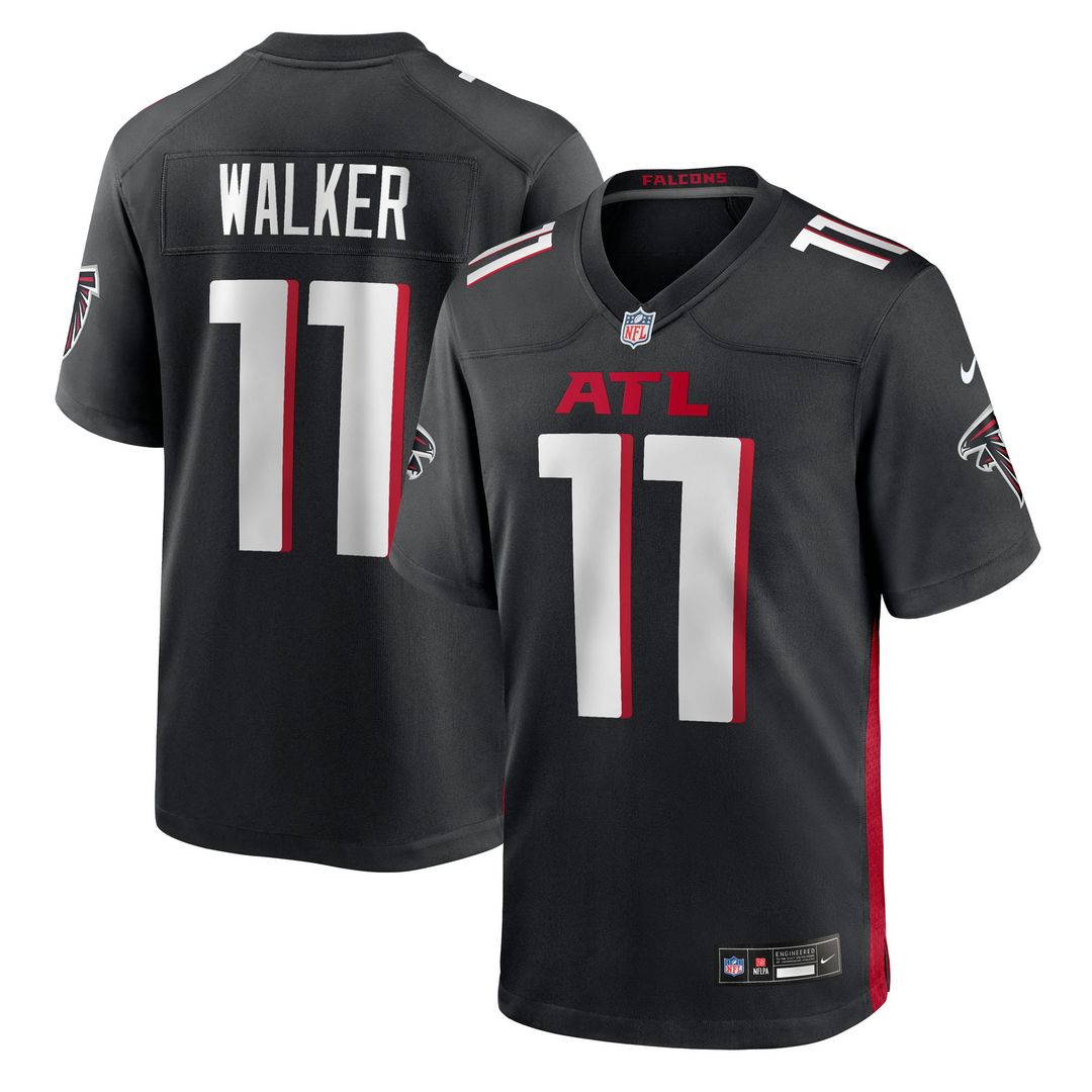 Atlanta Falcons Jalon Walker Nike Black Team Game Jersey - product image 1