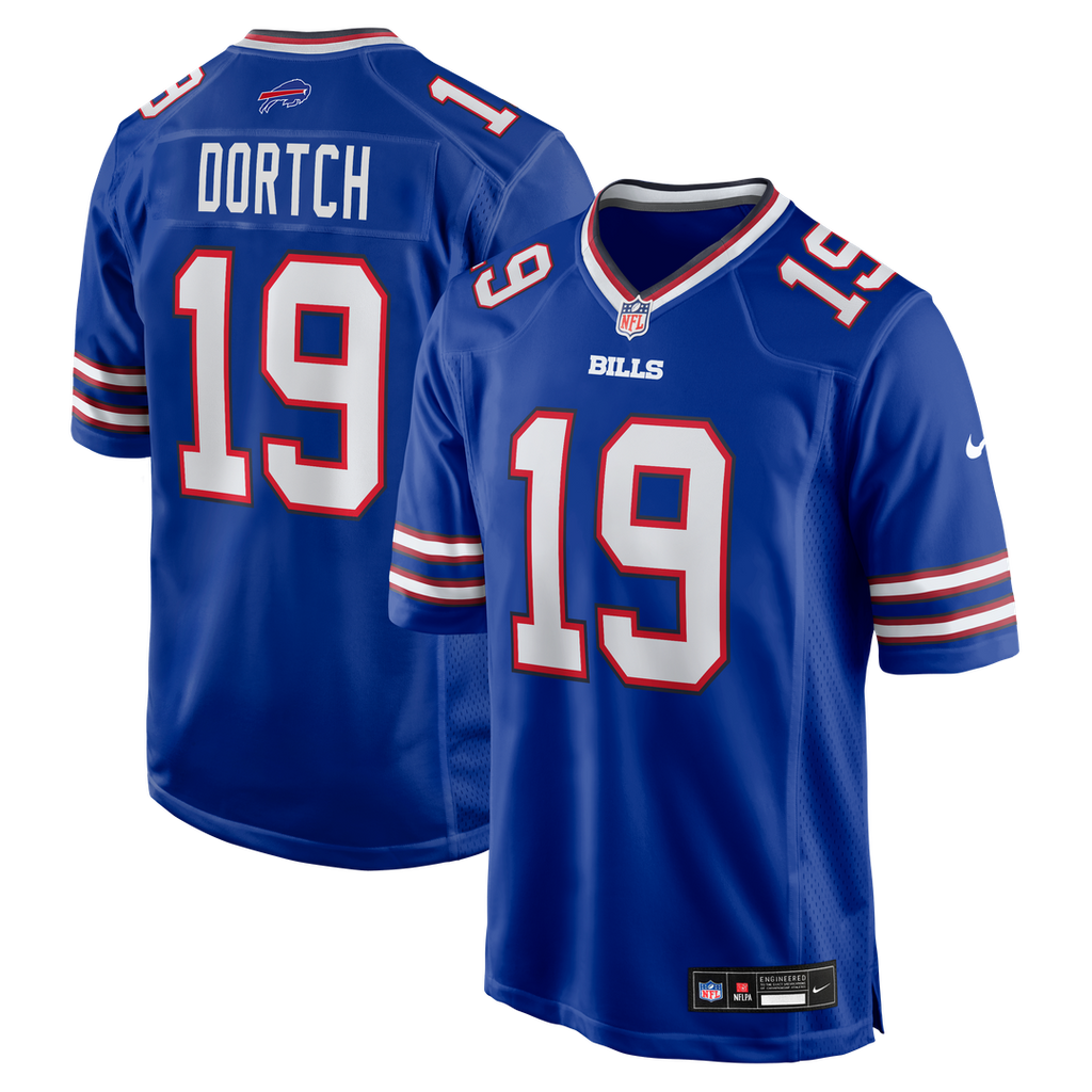 Buffalo Bills Greg Dortch Nike Royal Team Game Jersey - product image 1