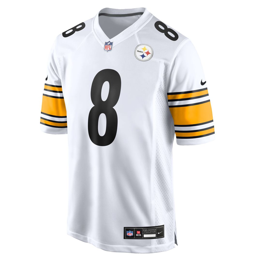 Pittsburgh Steelers Aaron Rodgers Nike White Game Jersey - product image 2