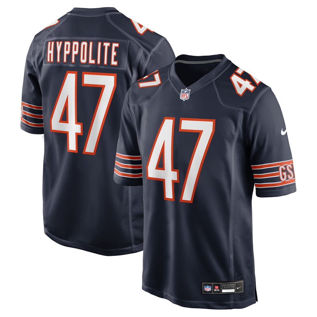 Chicago Bears Ruben Hyppolite II Nike Navy Team Game Jersey - product image 1