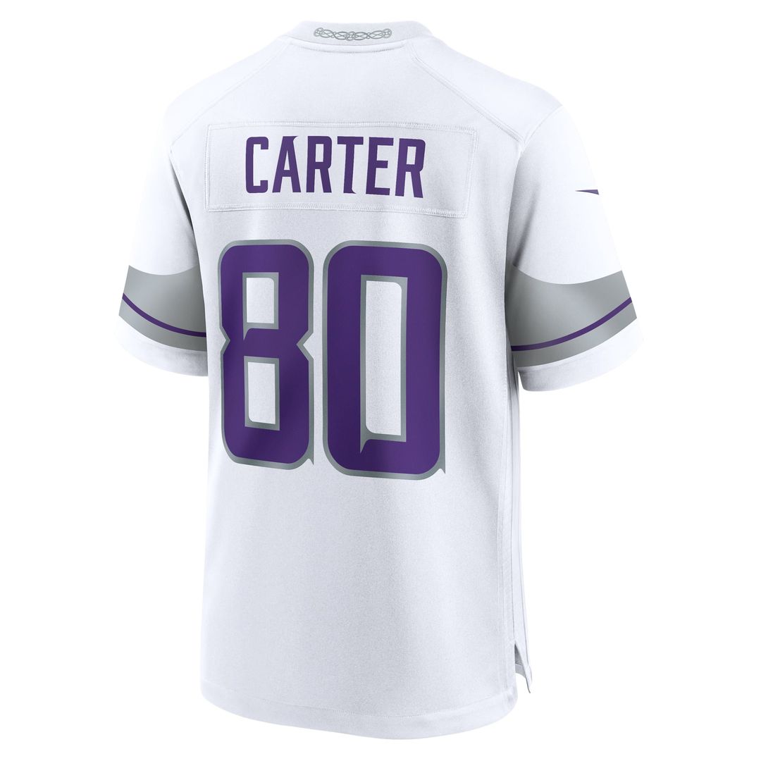 Minnesota Vikings Cris Carter Nike White Alternate Retired Player Game Jersey - product image 3
