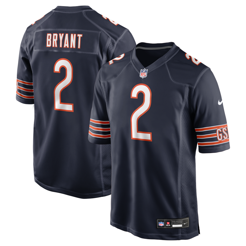 Chicago Bears Coby Bryant Nike Navy Team Game Jersey - product image 1