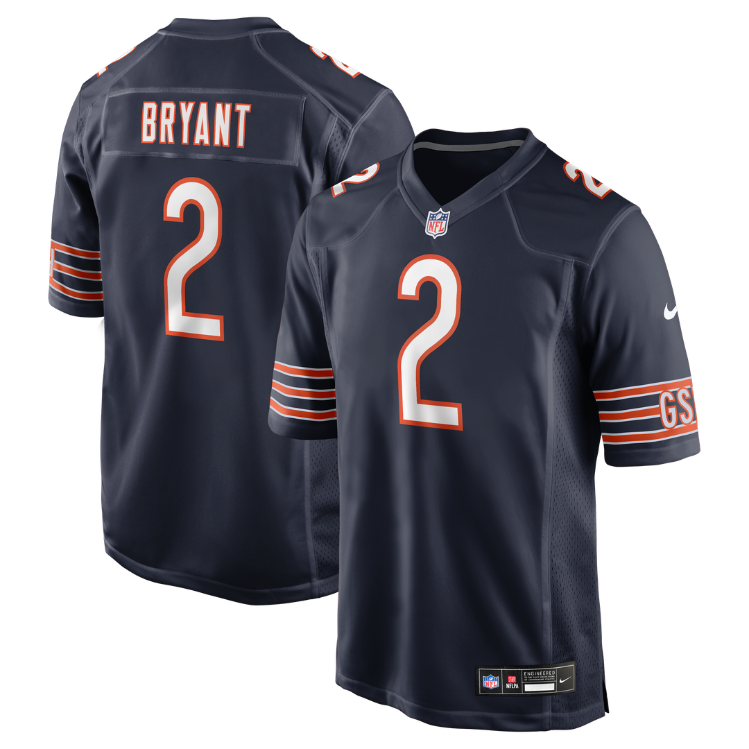 Chicago Bears Coby Bryant Nike Navy Team Game Jersey - product image 1