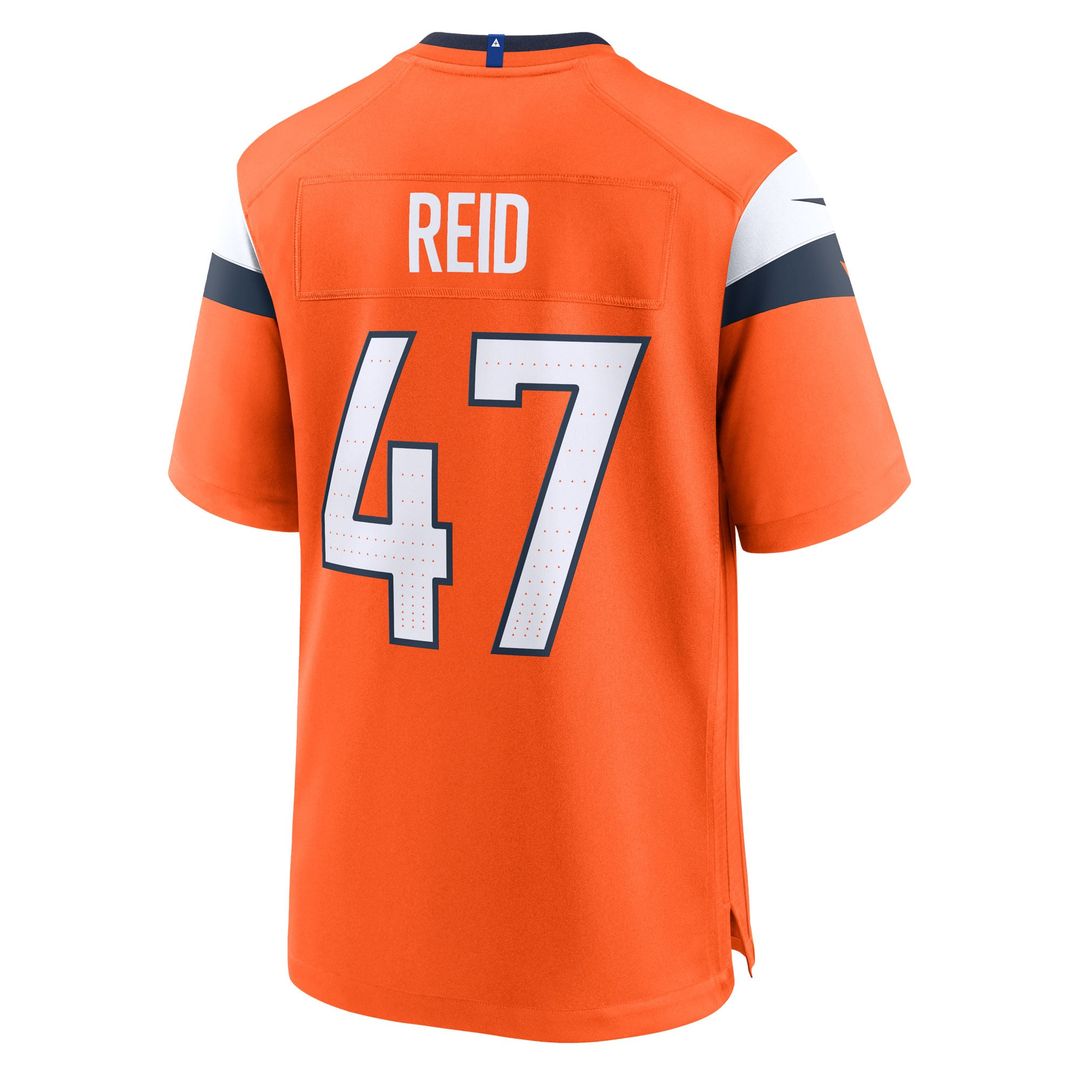 Denver Broncos Karene Reid Nike Orange Team Game Jersey - product image 3