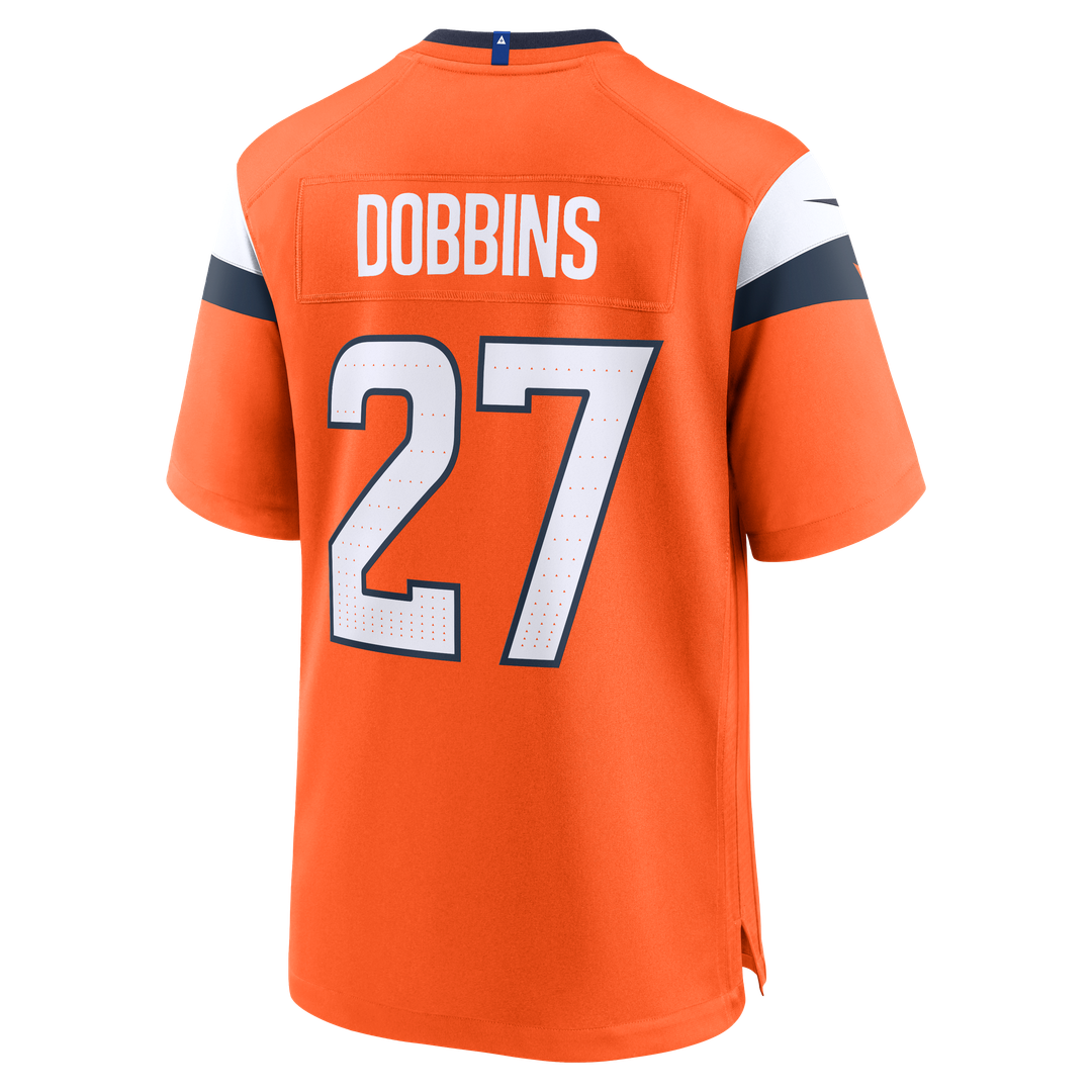 Denver Broncos J.K. Dobbins Nike Orange Team Game Jersey - product image 3