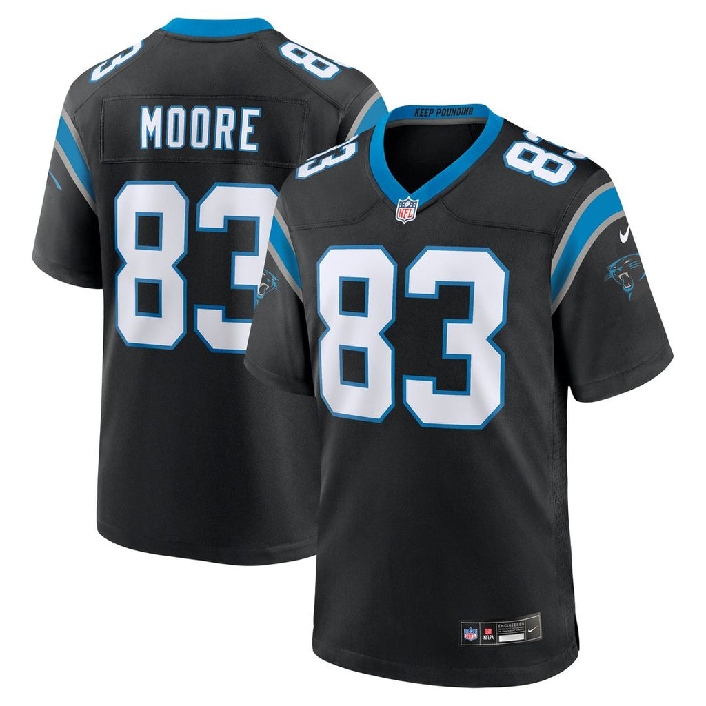 Carolina Panthers David Moore Nike Black Game Jersey - product image 1