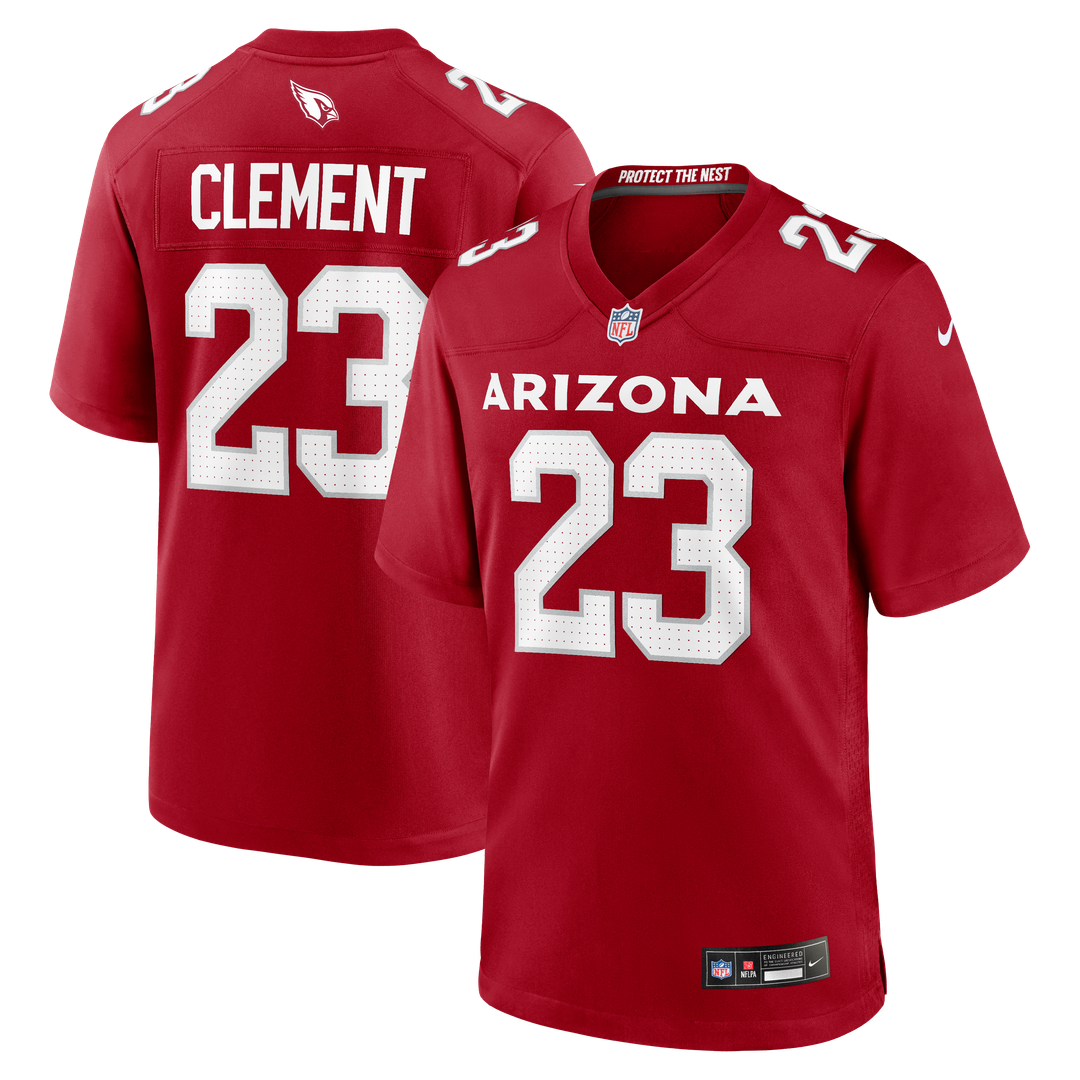 Arizona Cardinals Corey Clement Nike Cardinal Team Game Jersey - product image 1