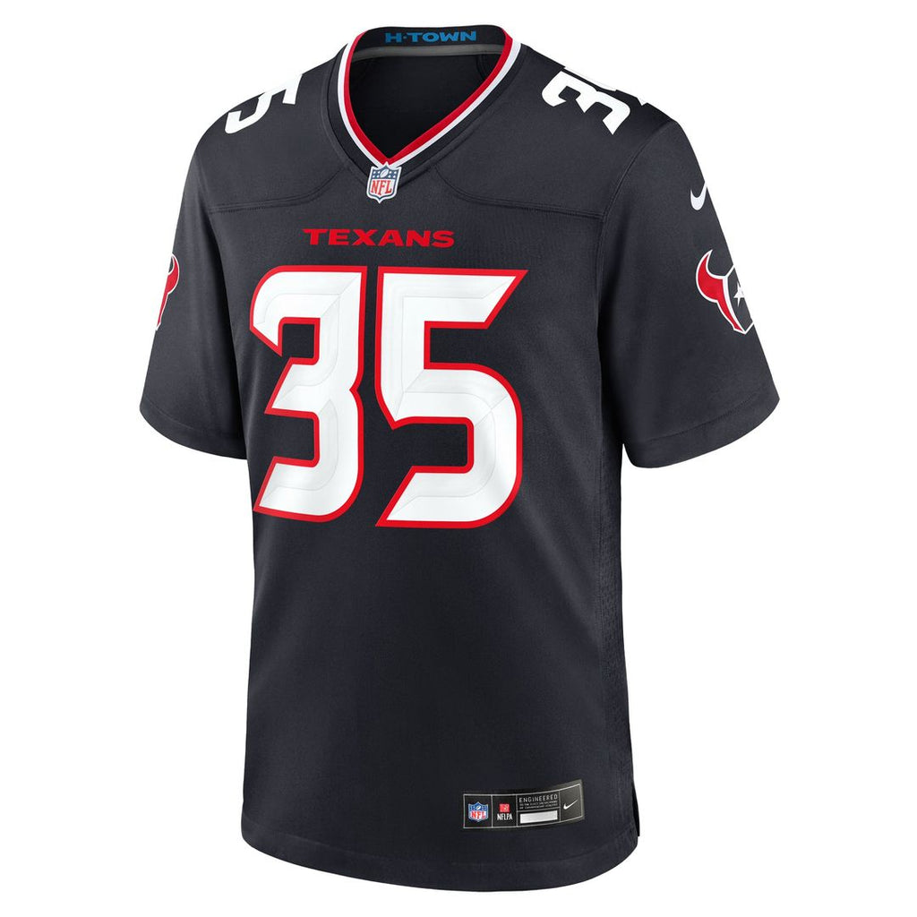 Houston Texans Jake Hansen Nike Navy Team Game Jersey - product image 2