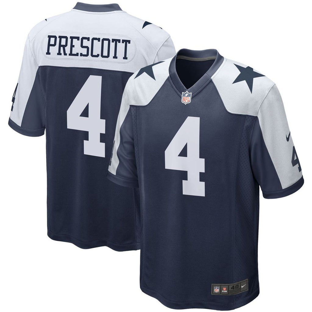 Dallas Cowboys Dak Prescott Nike Navy Alternate Game Team Jersey - product image 7