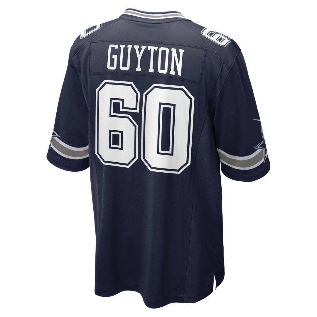 Dallas Cowboys Tyler Guyton Nike Navy Player Game Jersey - product image 3