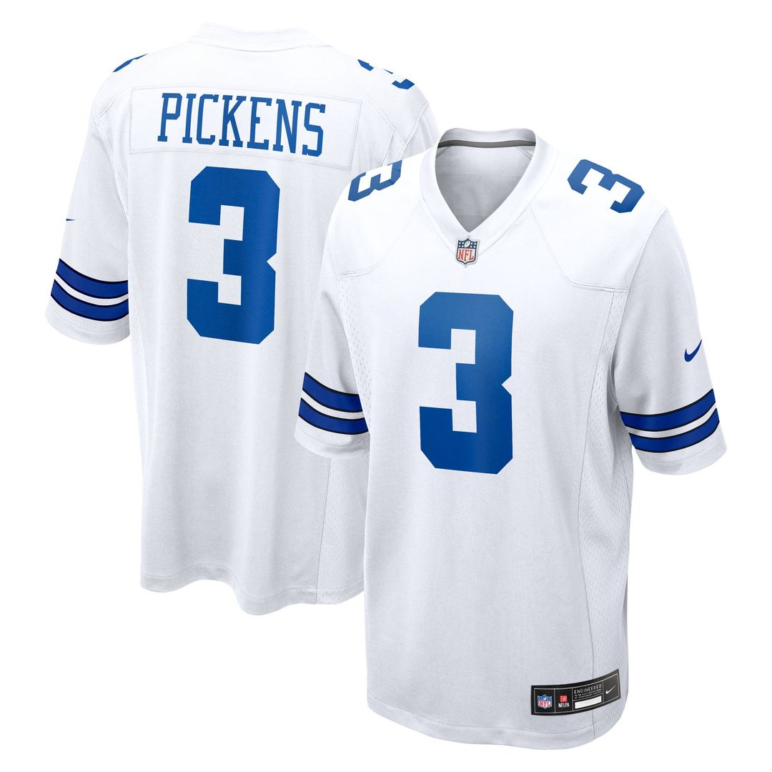 Dallas Cowboys George Pickens Nike White Game Jersey - product image 1