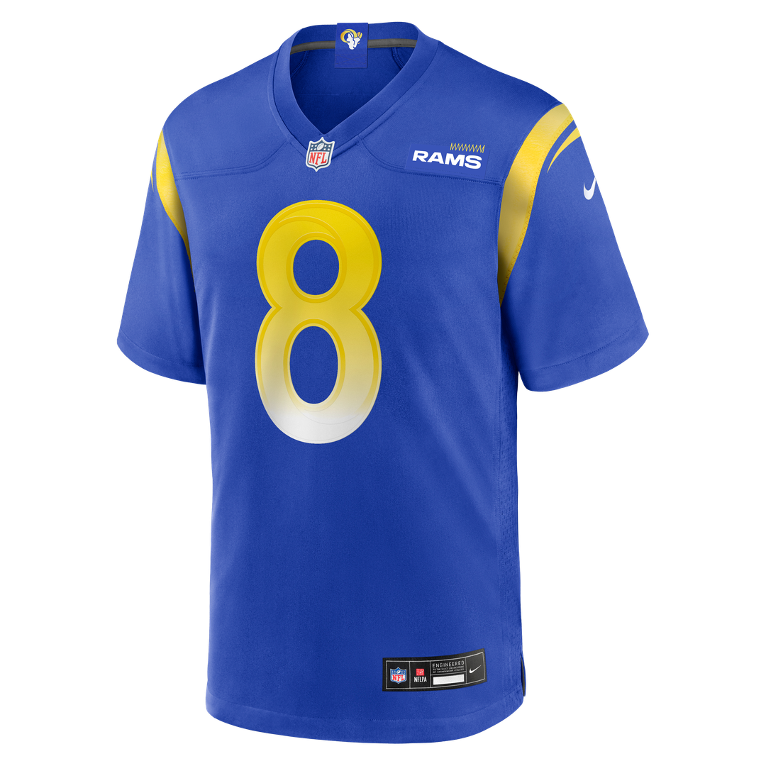 Los Angeles Rams Jared Verse Nike Royal Player Game Jersey - product image 2