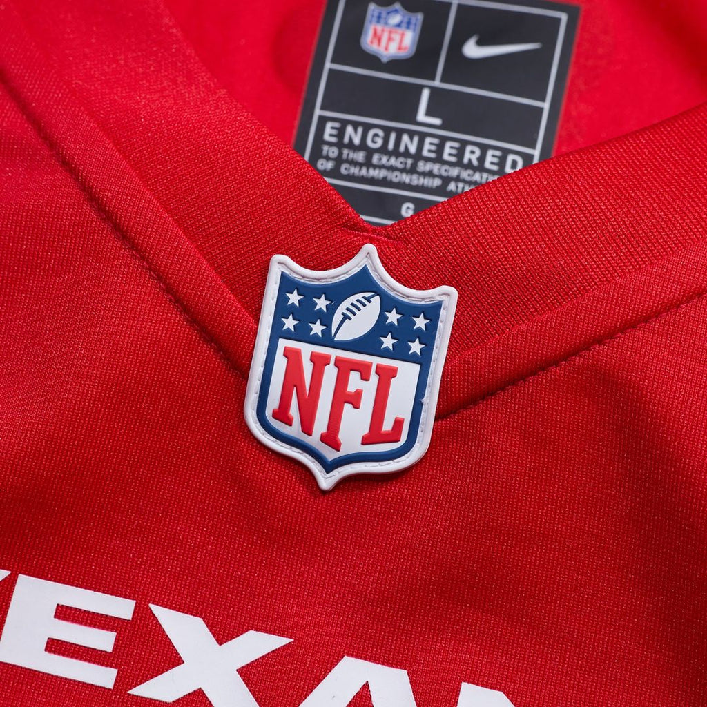 Houston Texans Tank Dell Nike Red Alternate Game Jersey - product image 4