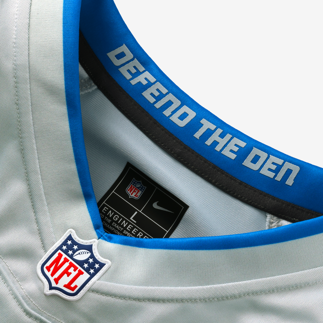 Detroit Lions Amon-Ra St. Brown Nike Silver 2026 Rivalries Collection Game Jersey - product image 4