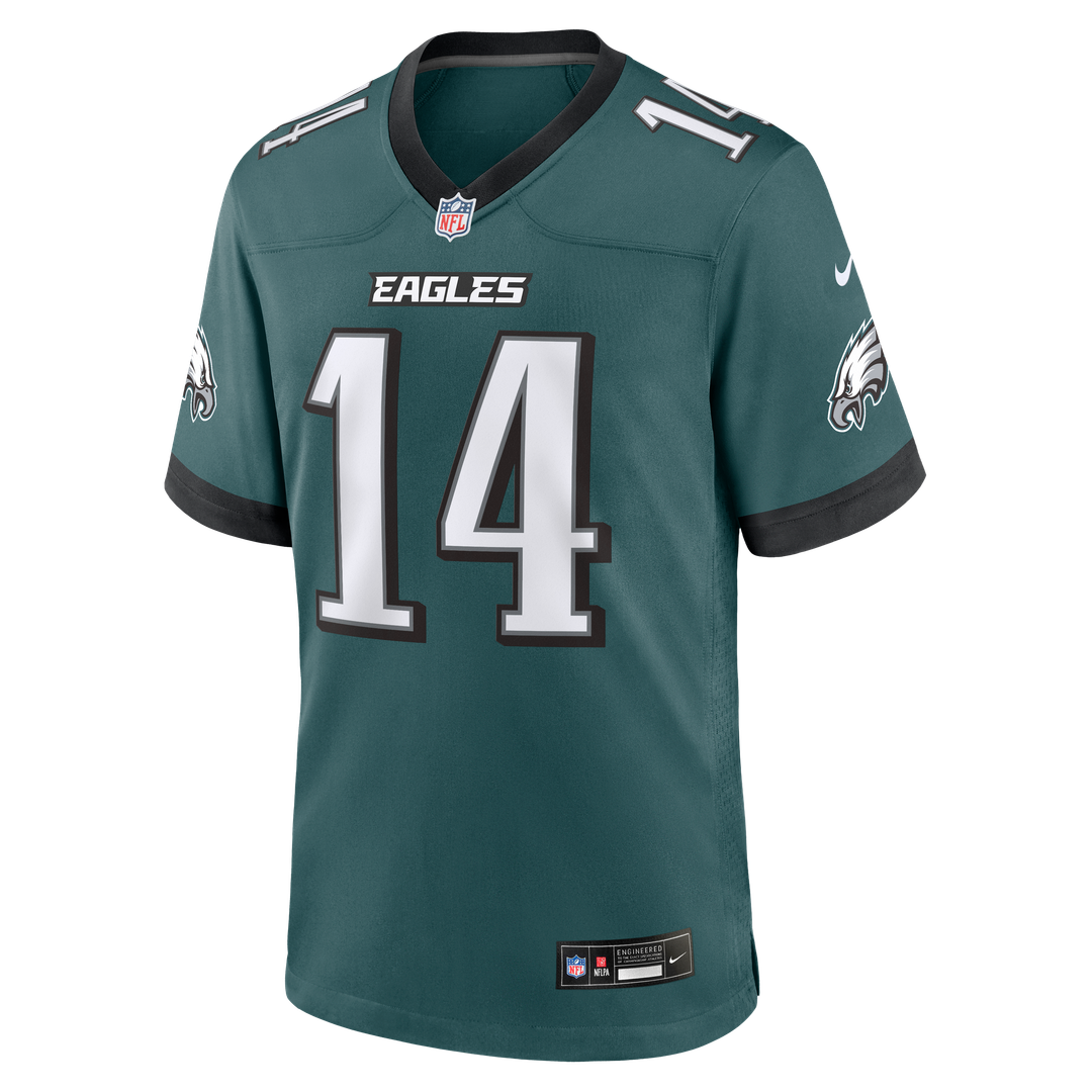 Philadelphia Eagles Andy Dalton Nike Midnight Green Team Game Jersey - product image 2