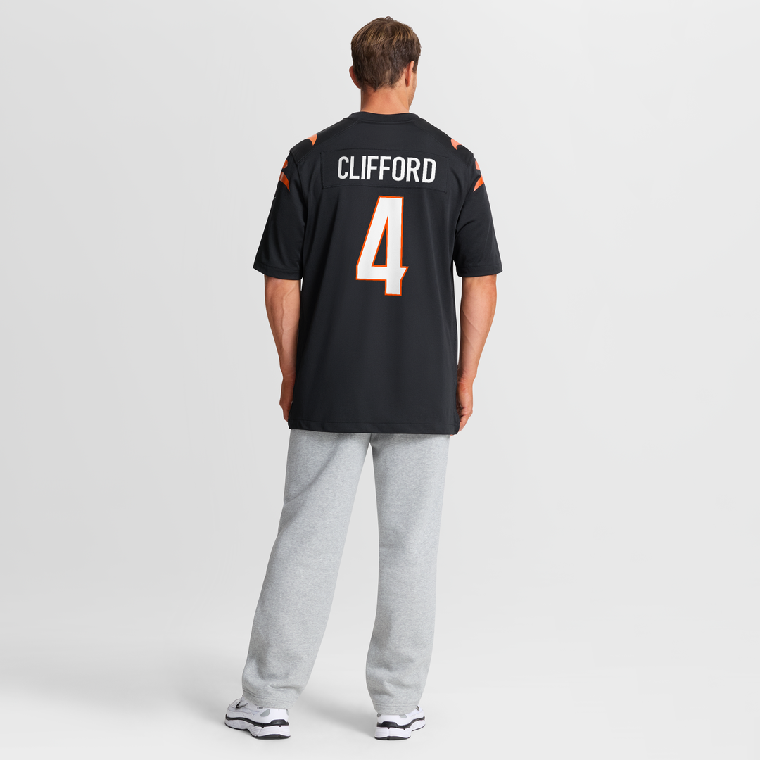 Cincinnati Bengals Sean Clifford Nike Black Team Game Jersey - product image 8
