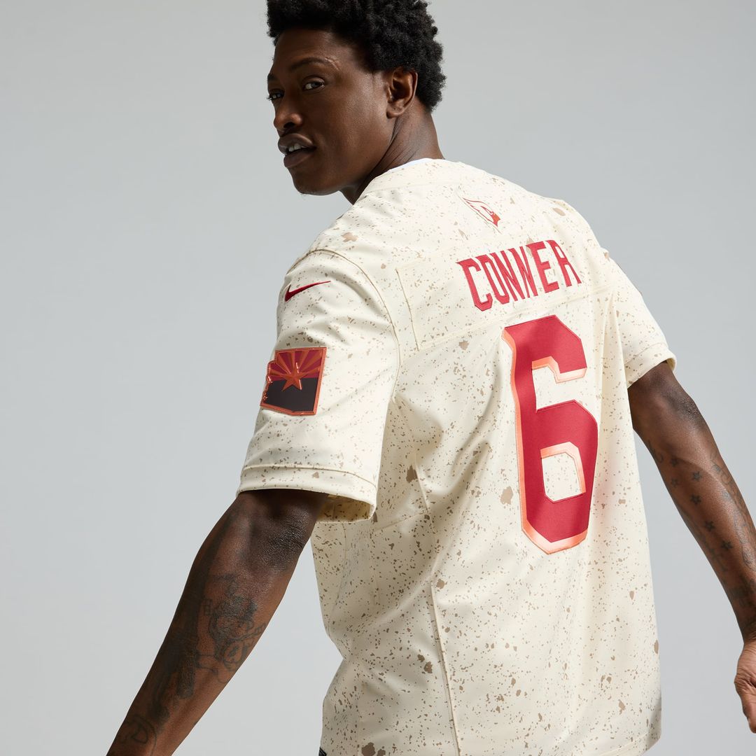Arizona Cardinals James Conner Nike Natural Rivalries Collection Stitched Limited Jersey - product image 8