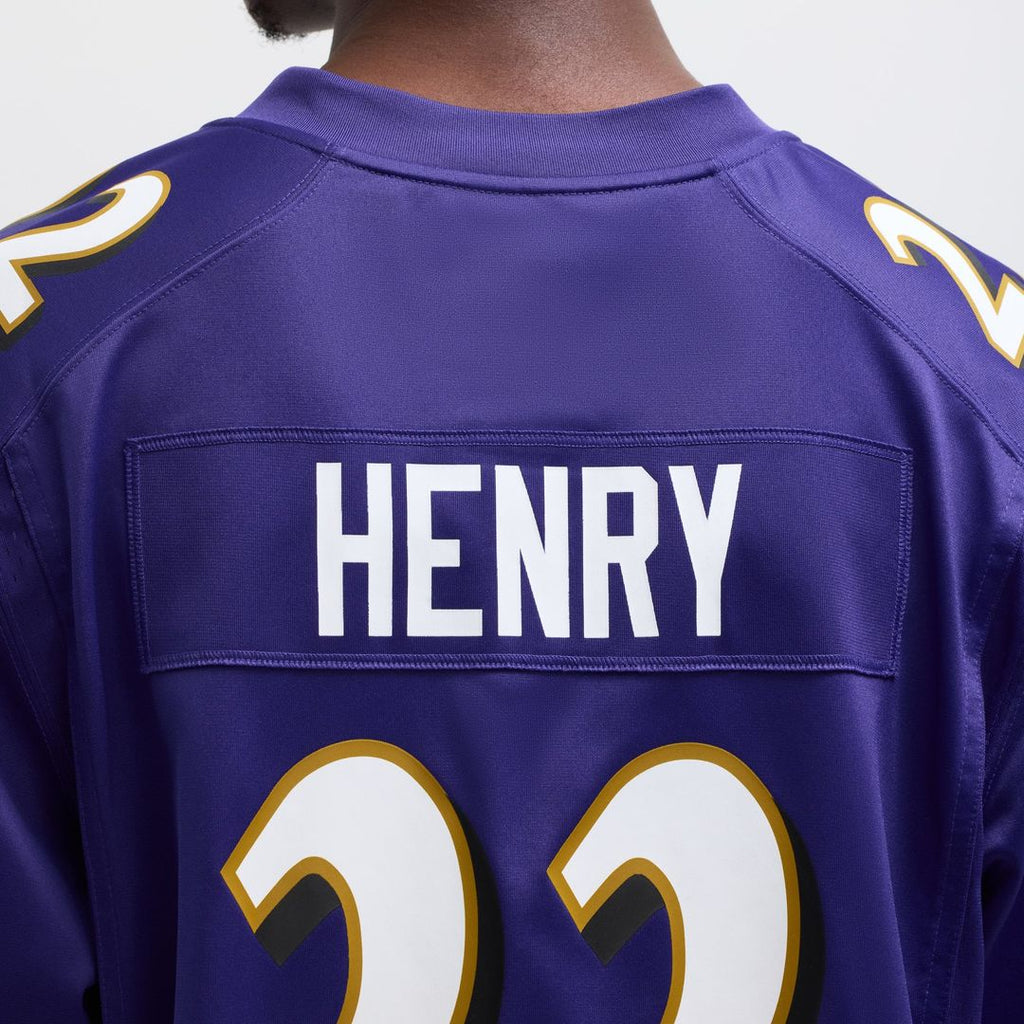 Baltimore Ravens Derrick Henry Nike Purple Game Player Jersey - product image 8