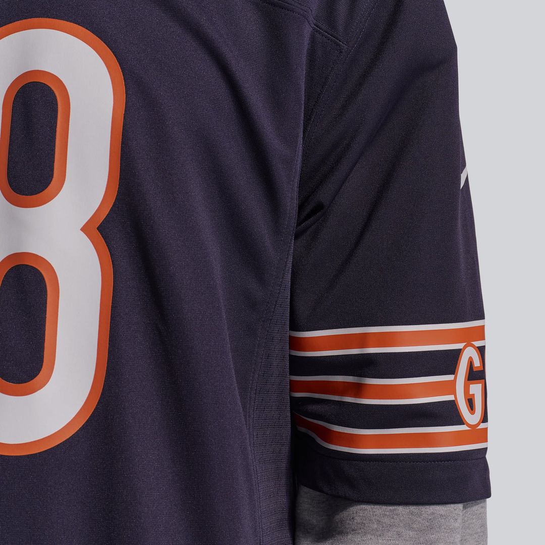Chicago Bears Caleb Williams Nike White First Round Pick Player Game Jersey - product image 28
