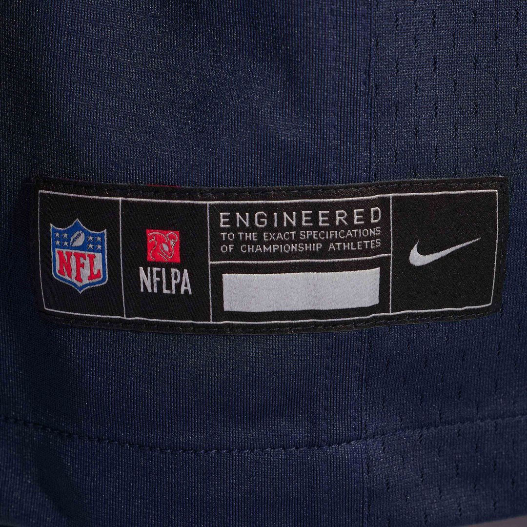Chicago Bears Ozzy Trapilo Nike Navy Team Game Jersey - product image 6