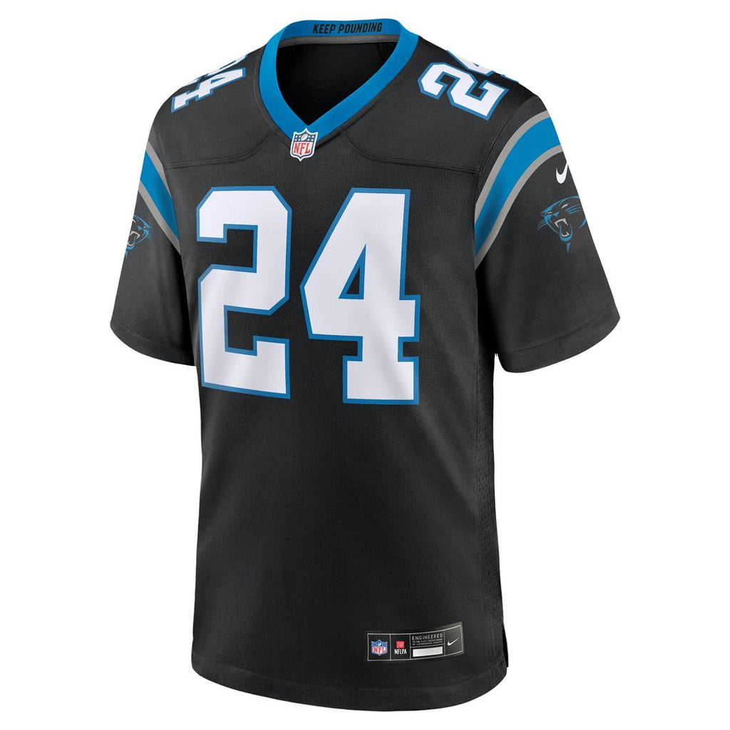 Carolina Panthers Jonathon Brooks Nike Black Game Jersey - product image 2