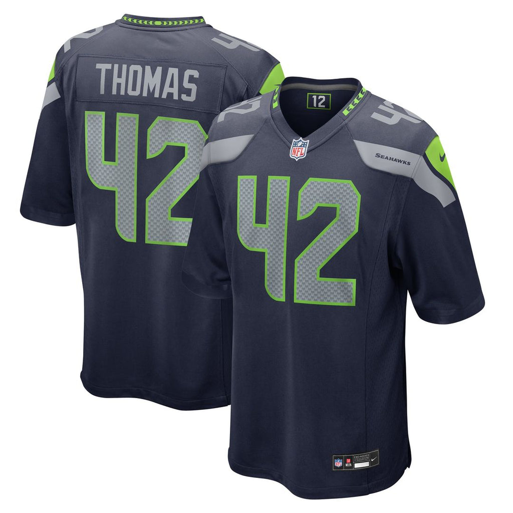 Seattle Seahawks Drake Thomas Nike College Navy Game Jersey - product image 1