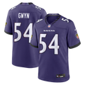 Baltimore Ravens Jovaughn Gwyn Nike Purple Team Game Jersey - product image 1