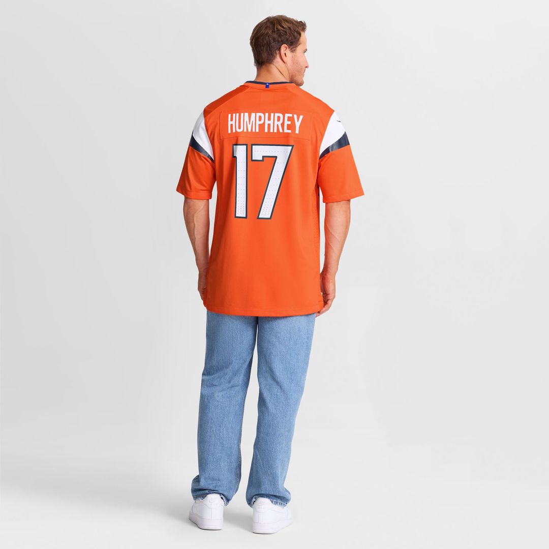 Denver Broncos Lil'Jordan Humphrey Nike Orange Team Game Jersey - product image 5